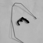 h&h L hook type L and R with titanium bracket folding bike Brompton