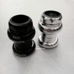 veloci rollcii headset ec30 1" threaded headset black silver