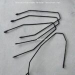 aceoffix titanium fender bracket ultralight black for brompton