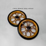 ridea oversized easy wheel 80 mm easywheel folding bike