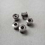 aceoffix single chainring bolt nut titanium folding bike 5 arms