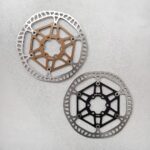 rollcii floating 6 bolt rotor disc brake 160mm black silver brown