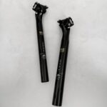 veloci seatpost torch 15 offset 15mm aluminum black gloss 300mm