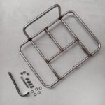 ruck rack pizza front rack raw stainless steel 304 handmade