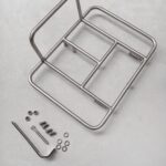 ruck rack pizza front rack polish silver stainless steel 304 handmade