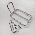 ruck rack chillin front rack polish silver stainless steel 304 handmade