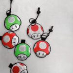 super mario bros mini mushroom bike reflector rear reflective light