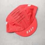 cycle club zurich x MAAP cycling cap neon red