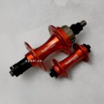 hubsmith hub set 3 speed CERAMIC front hub rear hub flame lacquer