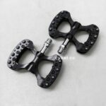 mks gamma pedals black silver