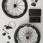 suncord 7 speed NEW carbon wheelset 16 349 full set hub derailleur