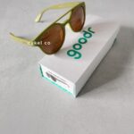 goodr sunglasses fossil finding focals olive green UV polarized sport