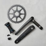 rollcii 11 1X al chainwheel crankset black crank arm 170mm