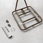 ruck rack nomad front rack vintage gold stainless steel 304 hand made