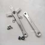 rollcii 13 crankset polished silver BCD 110 crank arm 165 170mm