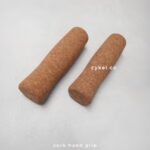 cork hand grip color block natural eco friendly sustainable bike grips