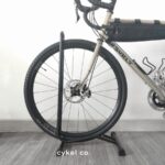 stand display L rack bicycle rack standing stand L