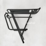 bicycle rear rack carrier bag aluminum alloy rack cargo bike rear seat rack adjustable with reflector luggage carrier lightweight